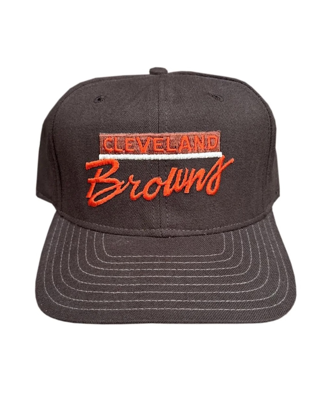 Vintage New Era Cleveland Browns Logo Hat (Size M/L)